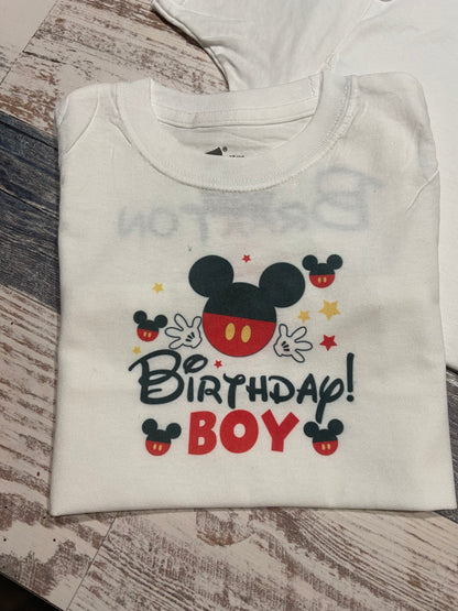 Mickey Mouse Birthday Boy