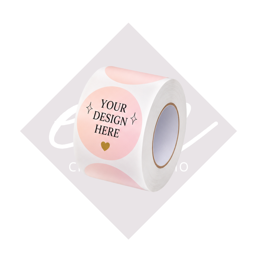 2in Circle Stickers | Roll
