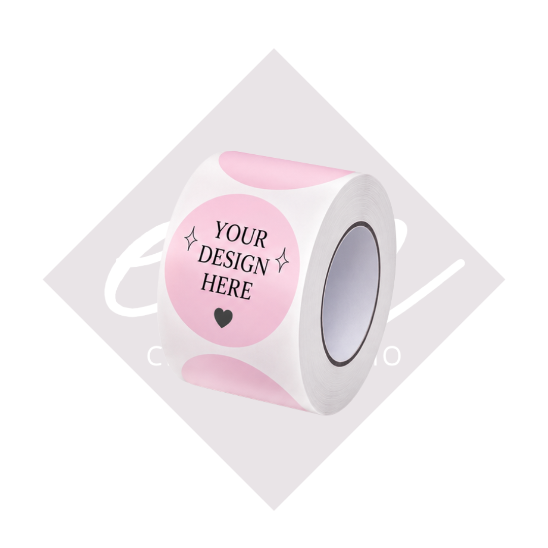 2in Circle Stickers | Roll