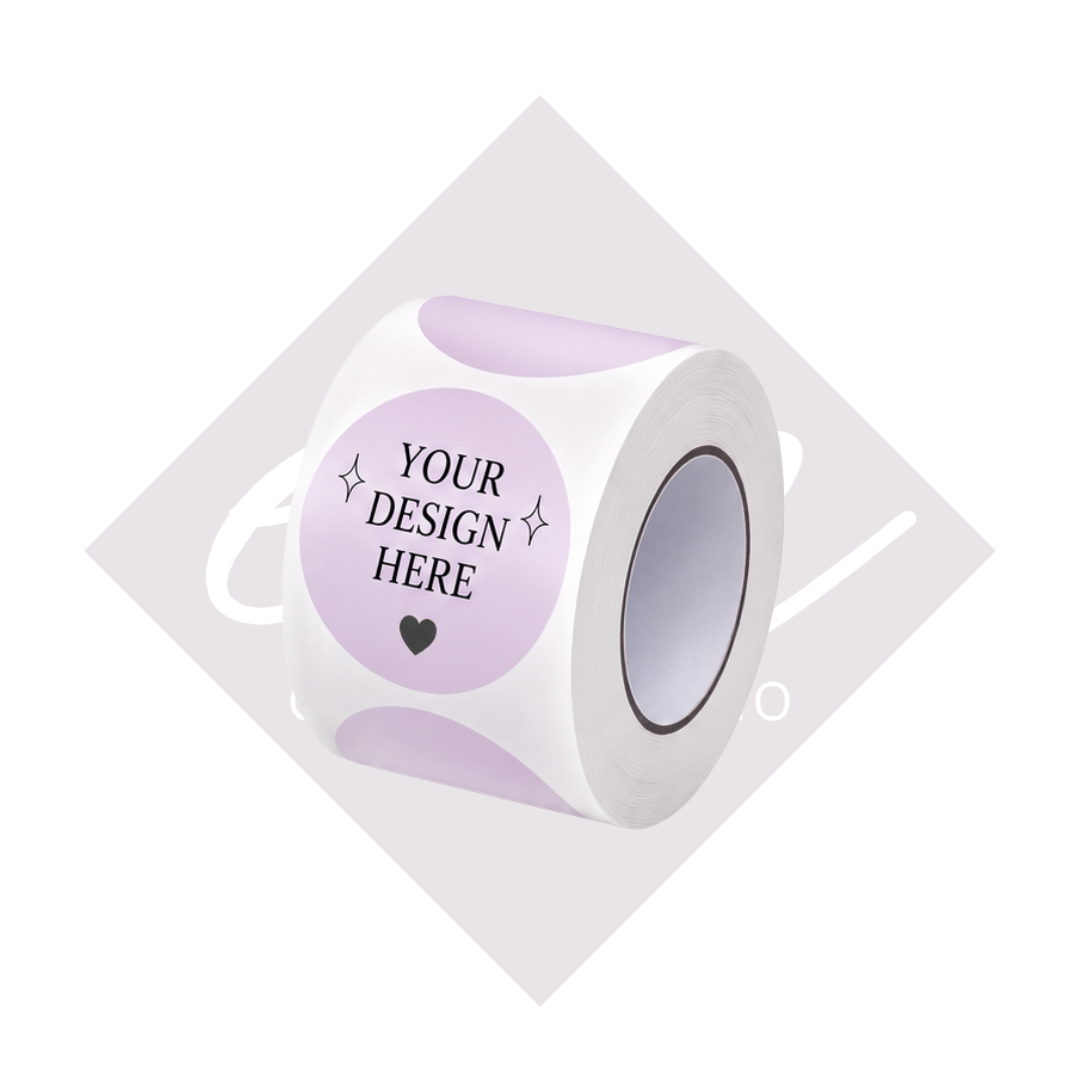 2in Circle Stickers | Roll