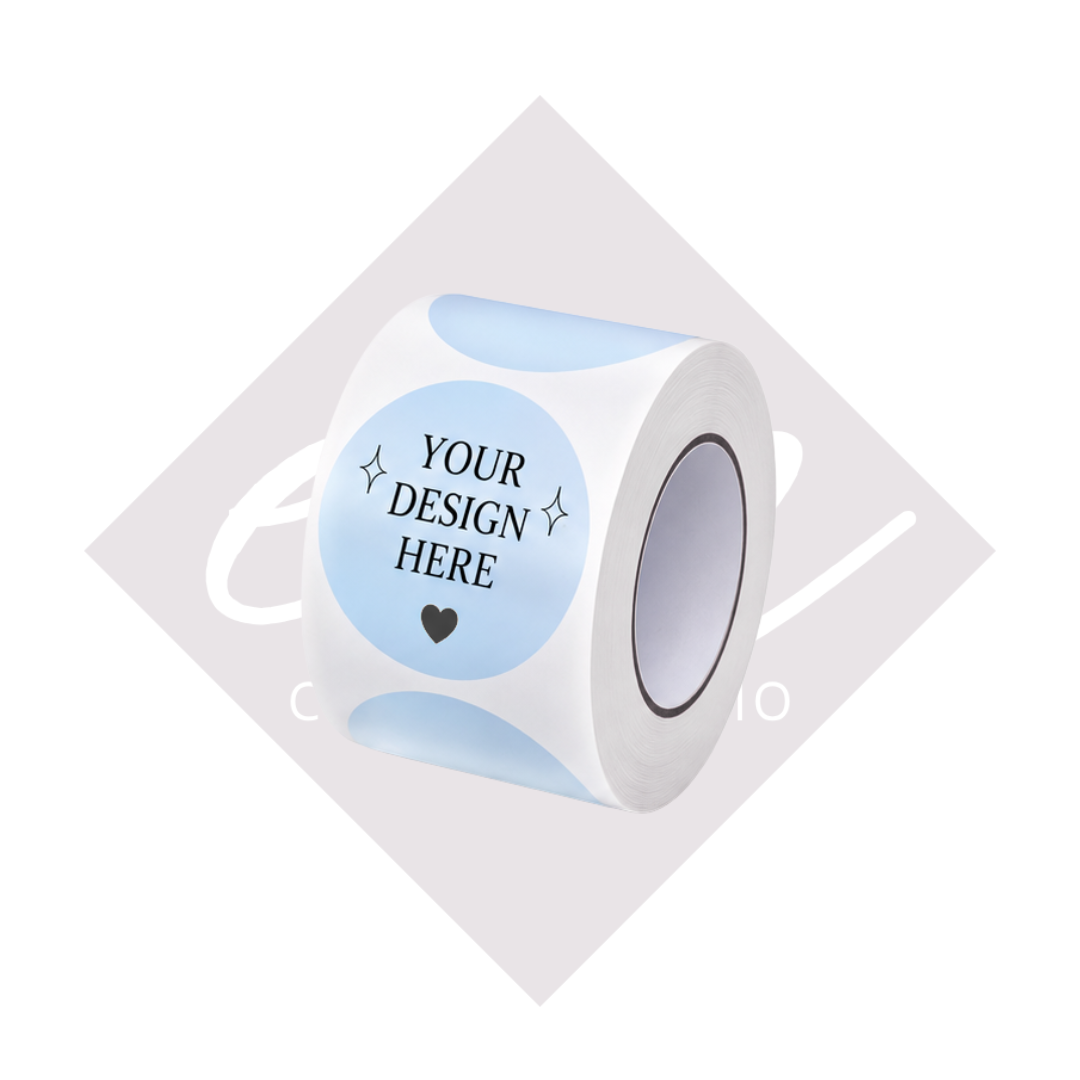 2in Circle Stickers | Roll