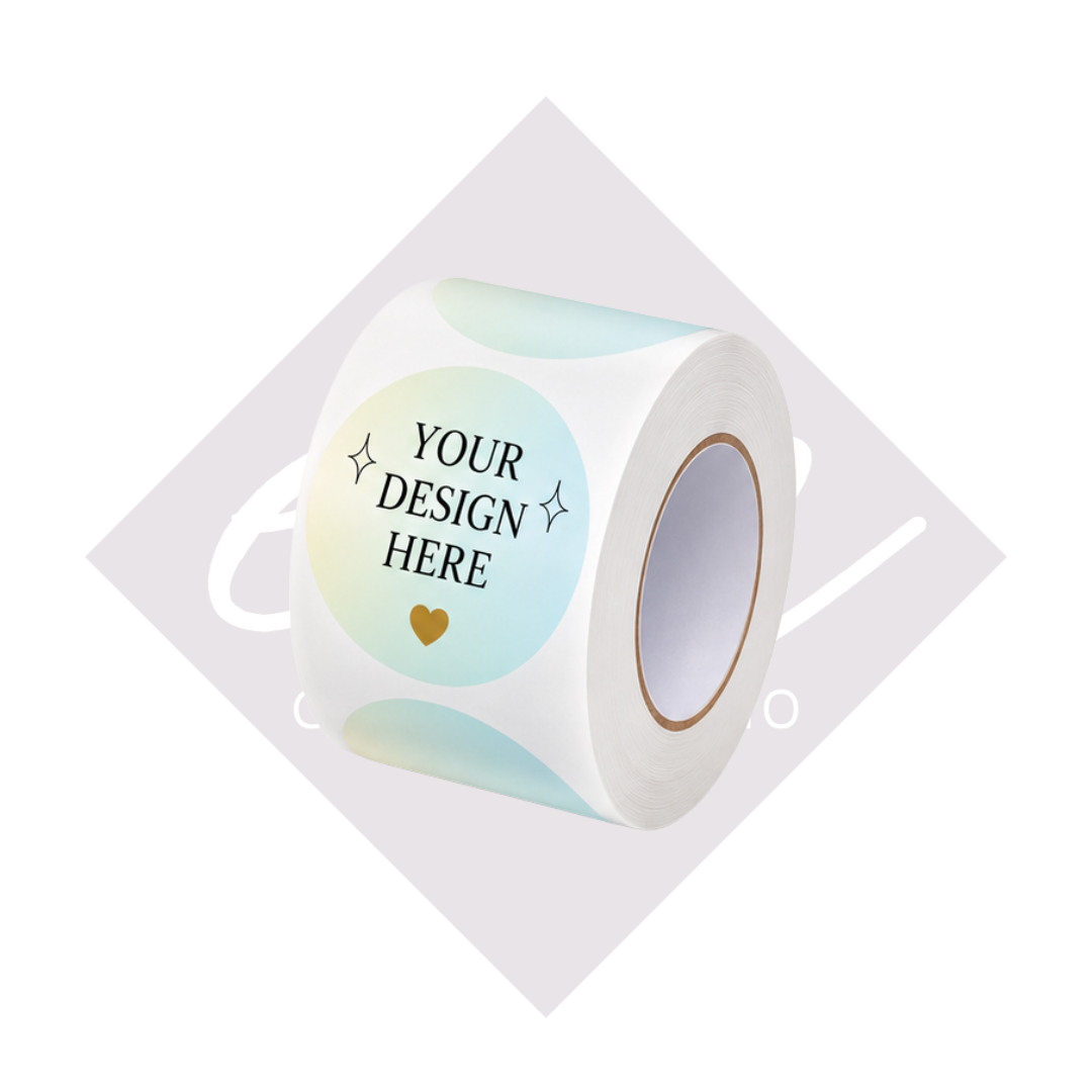 2in Circle Stickers | Roll